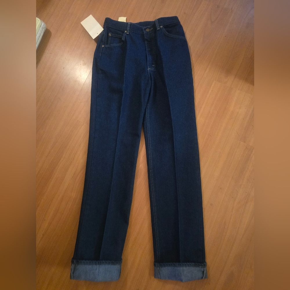 L.L. Bean Women's Dark Blue Straight Leg Vintage Jeans NWT